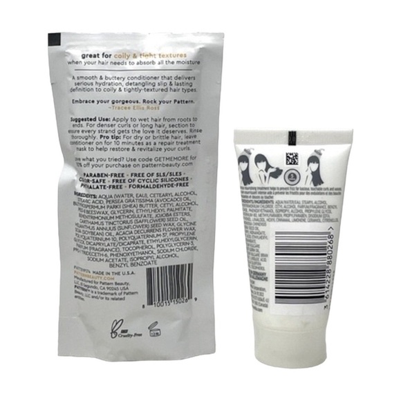 🌺 Wella Pattern Curly Hair Conditioner Mask Minis - Picture 2 of 3